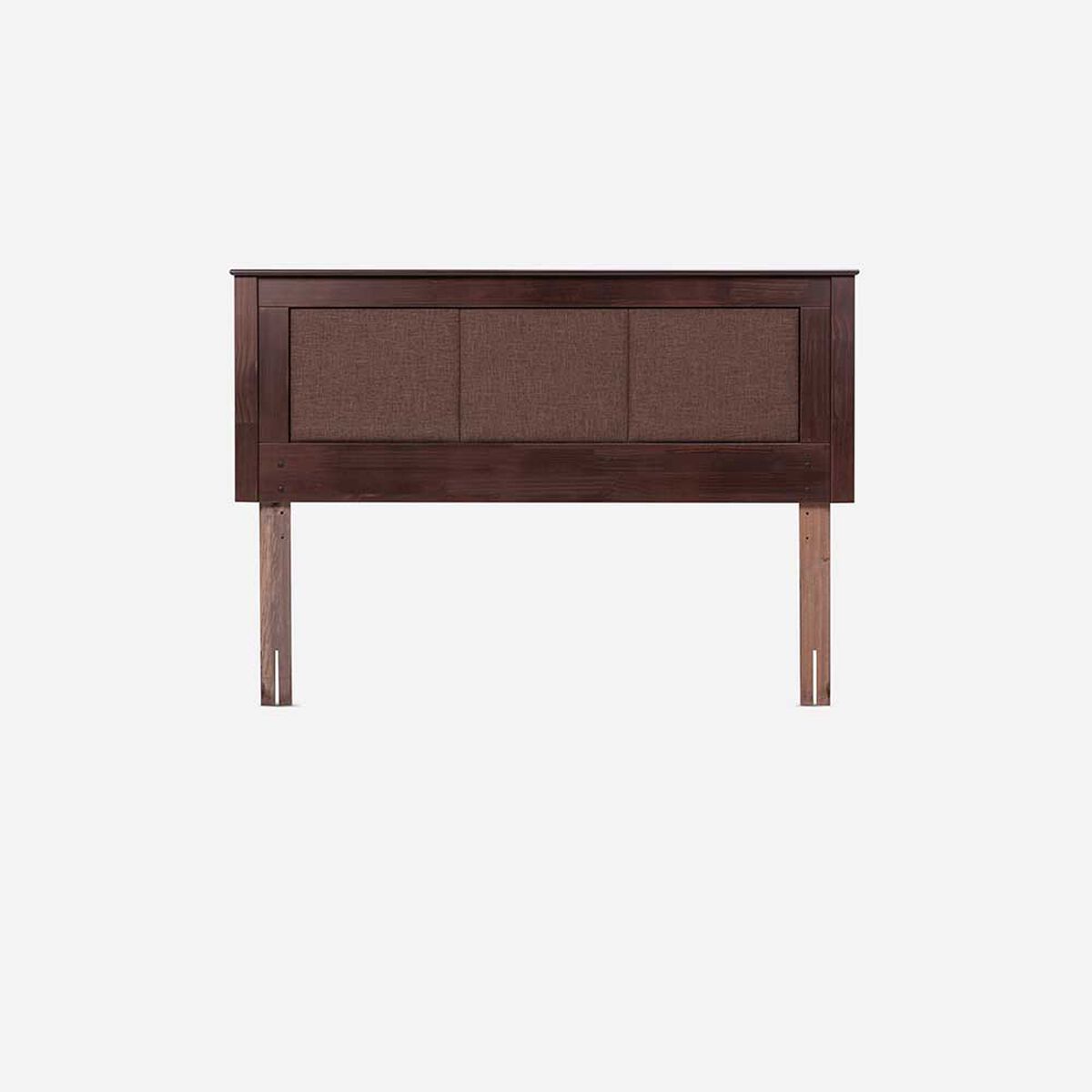 Cama Europea Rosen Base Dividida 2 Plazas Indie + Respaldo Rachel