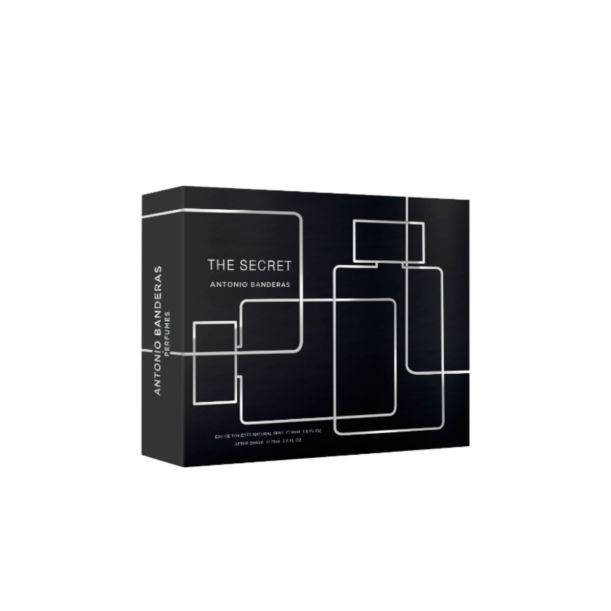 Set PerfumeThe Secret EDT 50ML + After Shave 75ML Antonio Banderas