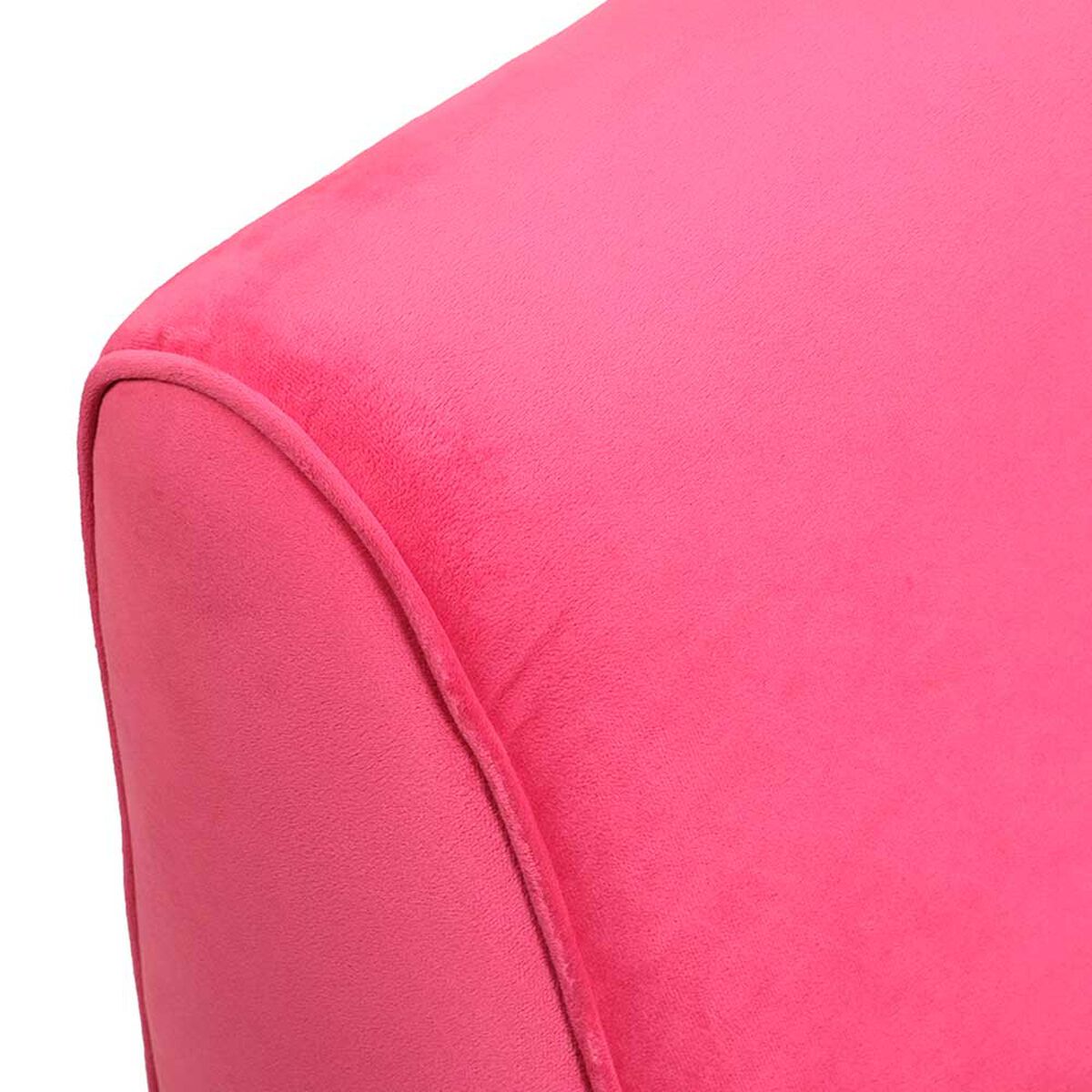 Sofá Bodevir Komodo Felpa 3 Cuerpos Fucsia 