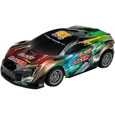 Auto Radio Control Flash Racer, 27 Mhz, Escala 1:24, Brilla en la Oscuridad, Color Aleatorio Glory Bright