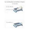 Bañera Plegable con Termómetro Cojin y más Accesorios Rosada