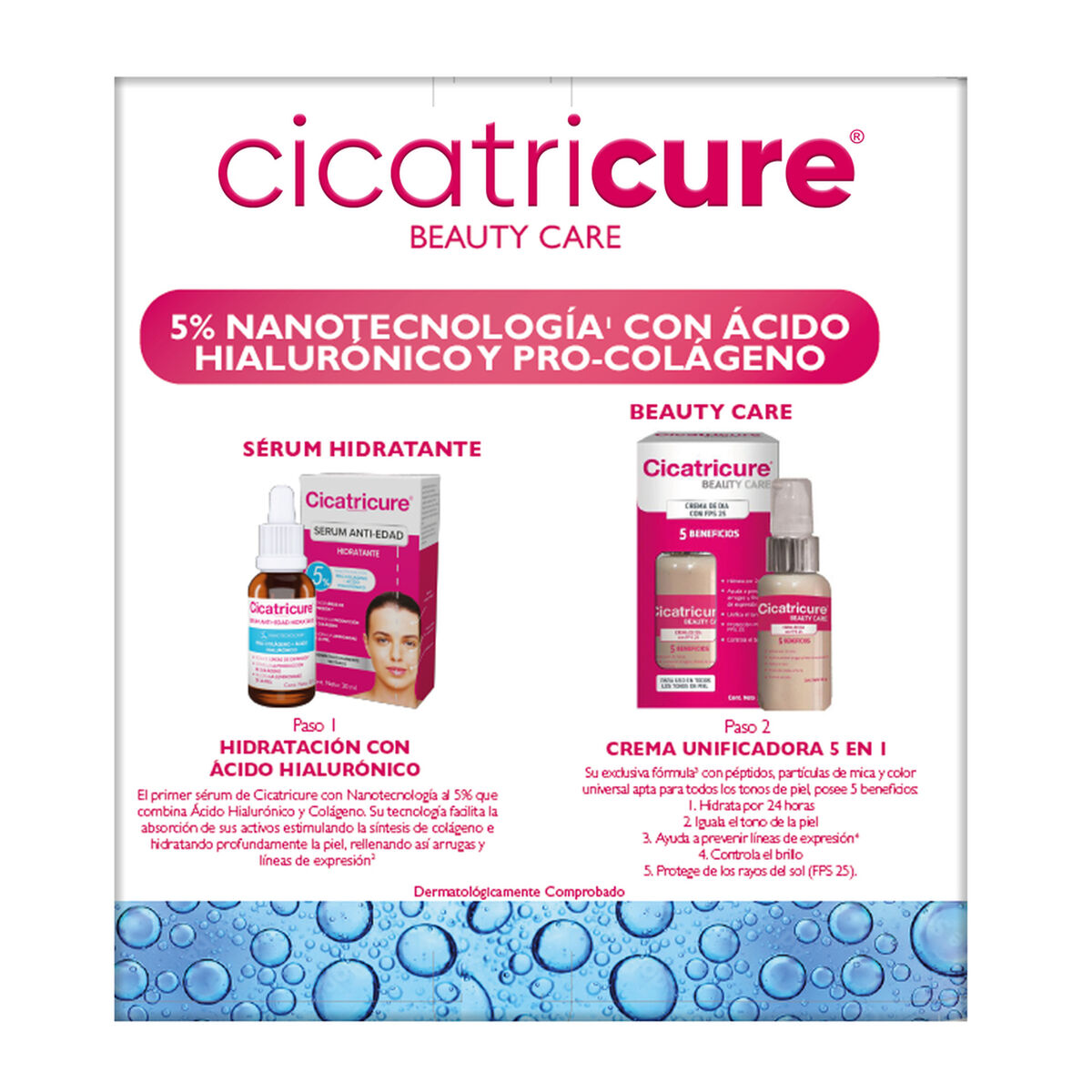 Pack Cicatricure Porcelana Sérum Peeling 30Ml + Porcelana Crema Gel 50Gr
