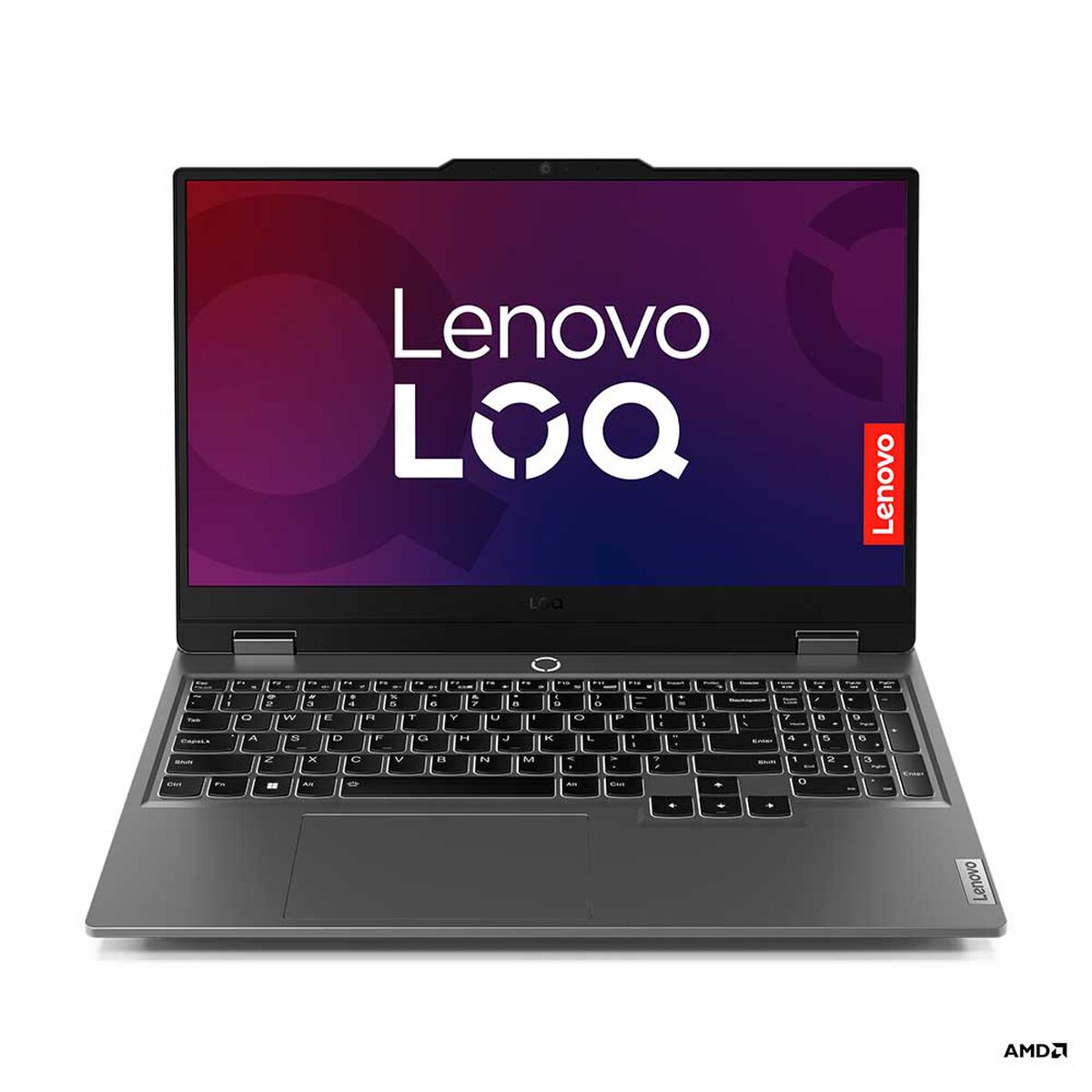 Notebook Gamer Lenovo LOQ AMD Ryzen 5 16GB 512GB SSD 15,6" NVIDIA RTX3050