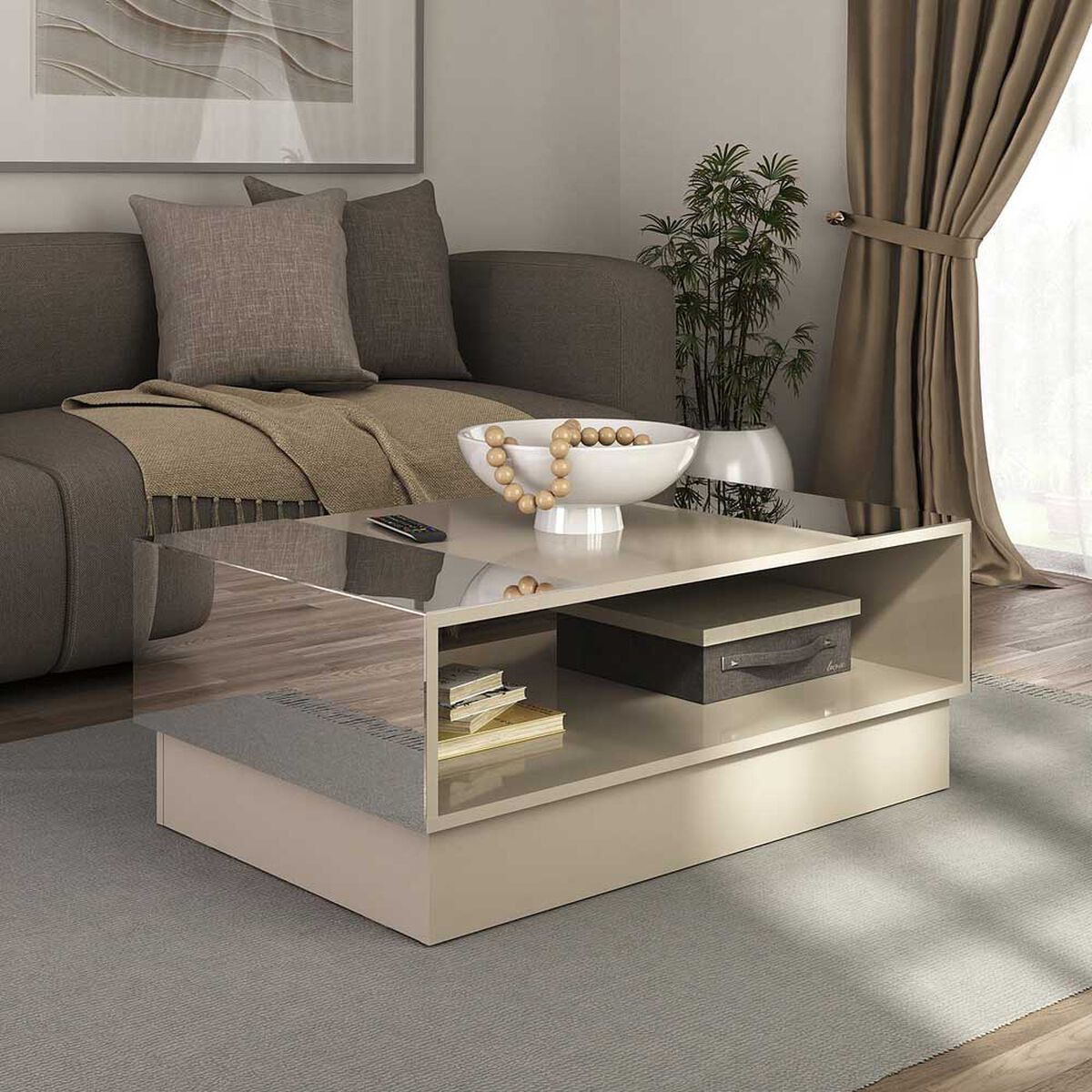 Mesa de Centro Exit Detroit Blanco