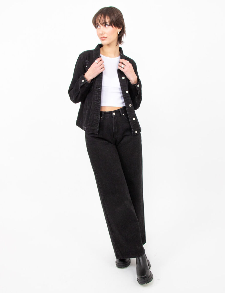 Chaqueta de Mezclilla Mujer Fiorucci