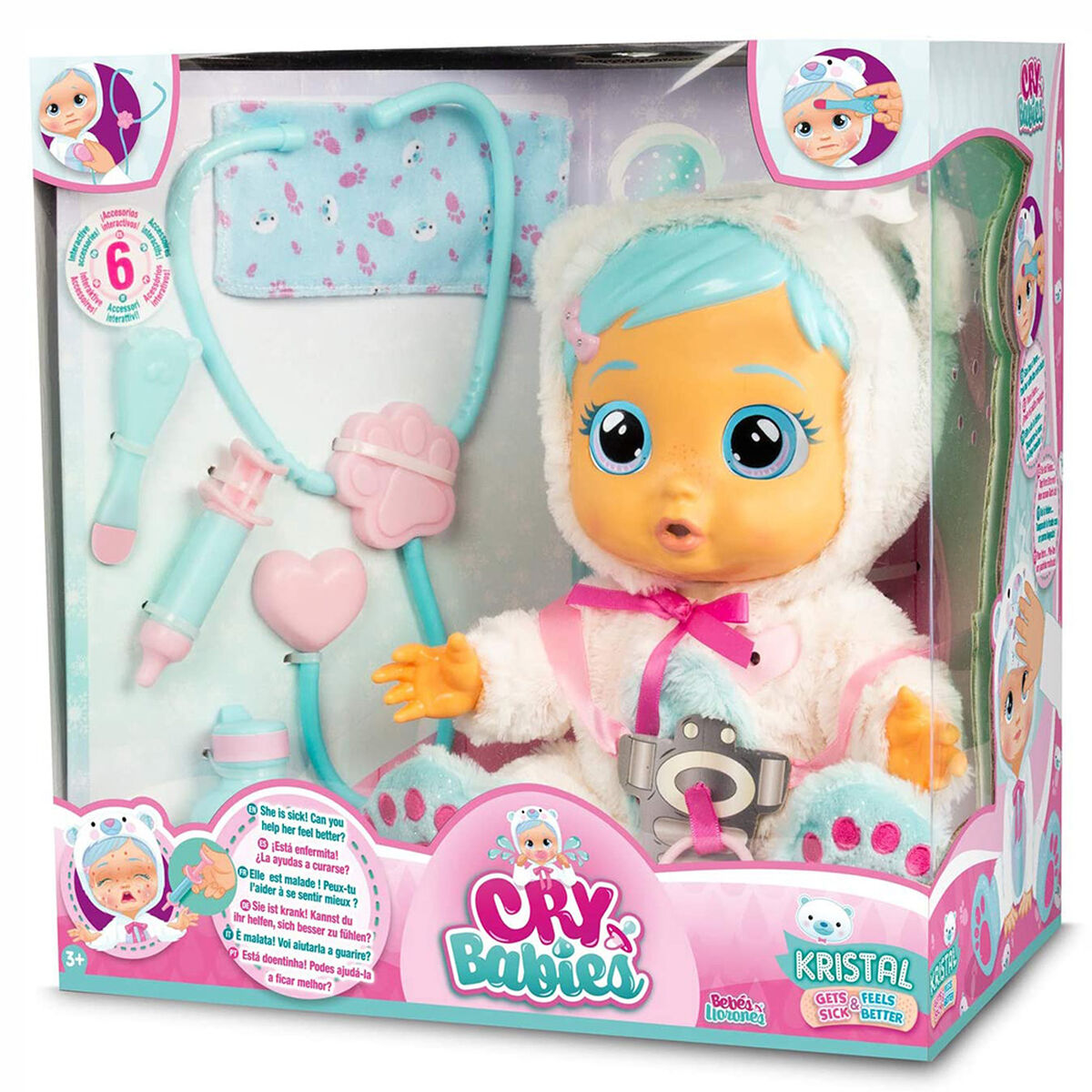 Muñeca Bebes Llorones  Kristal