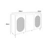 Buffet Amuv Noa 3 Puertas Verde