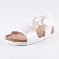 Sandalia Niña Chess Blanco, Camel, Rosado