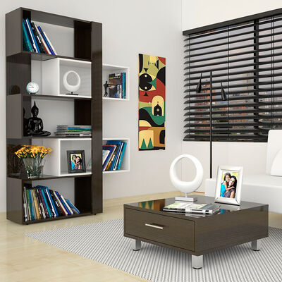 Biblioteca Beijing + Mesa de Centro Beijín