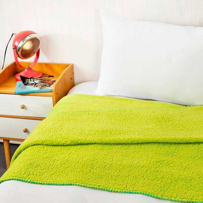 Imagen 2 del producto Manta Coral Sherpa Casanova Kids Azul, Verde