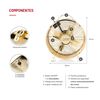 Ventilador de Mesa Thomas TH-08DM Gold