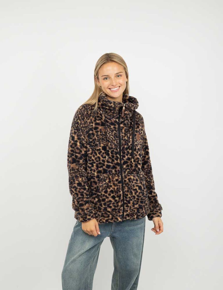 Poler&oacute;n Peludo Mujer Icono