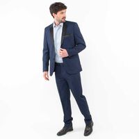 Traje Slim Regular Hombre Zibel Azul
