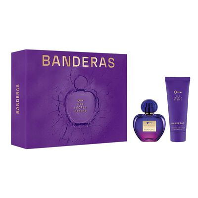 Imagen 1 del producto Set Perfume Antonio Banderas Mujer Her Secret Desire Eau de Toilette 50 ml + Loción Corporal Hidratante 75 ml