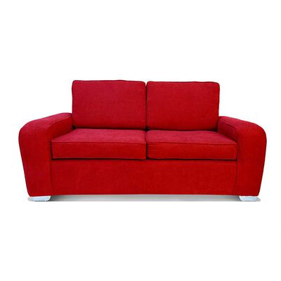 Imagen 1 del producto Sofá Elegant Detail Boston 3 Cuerpos Tela Rojo