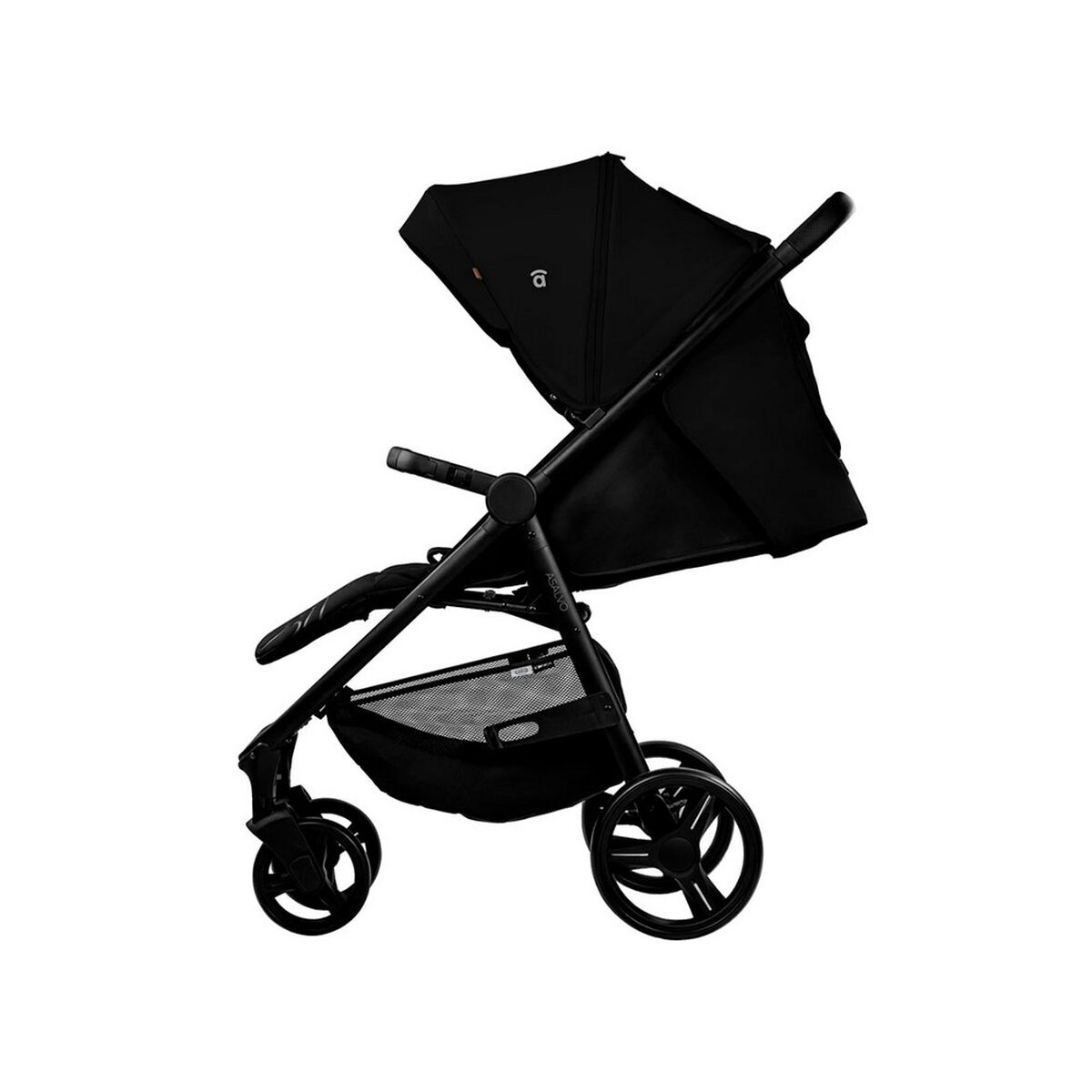 Coche Stroller Iconic Black Asalvo