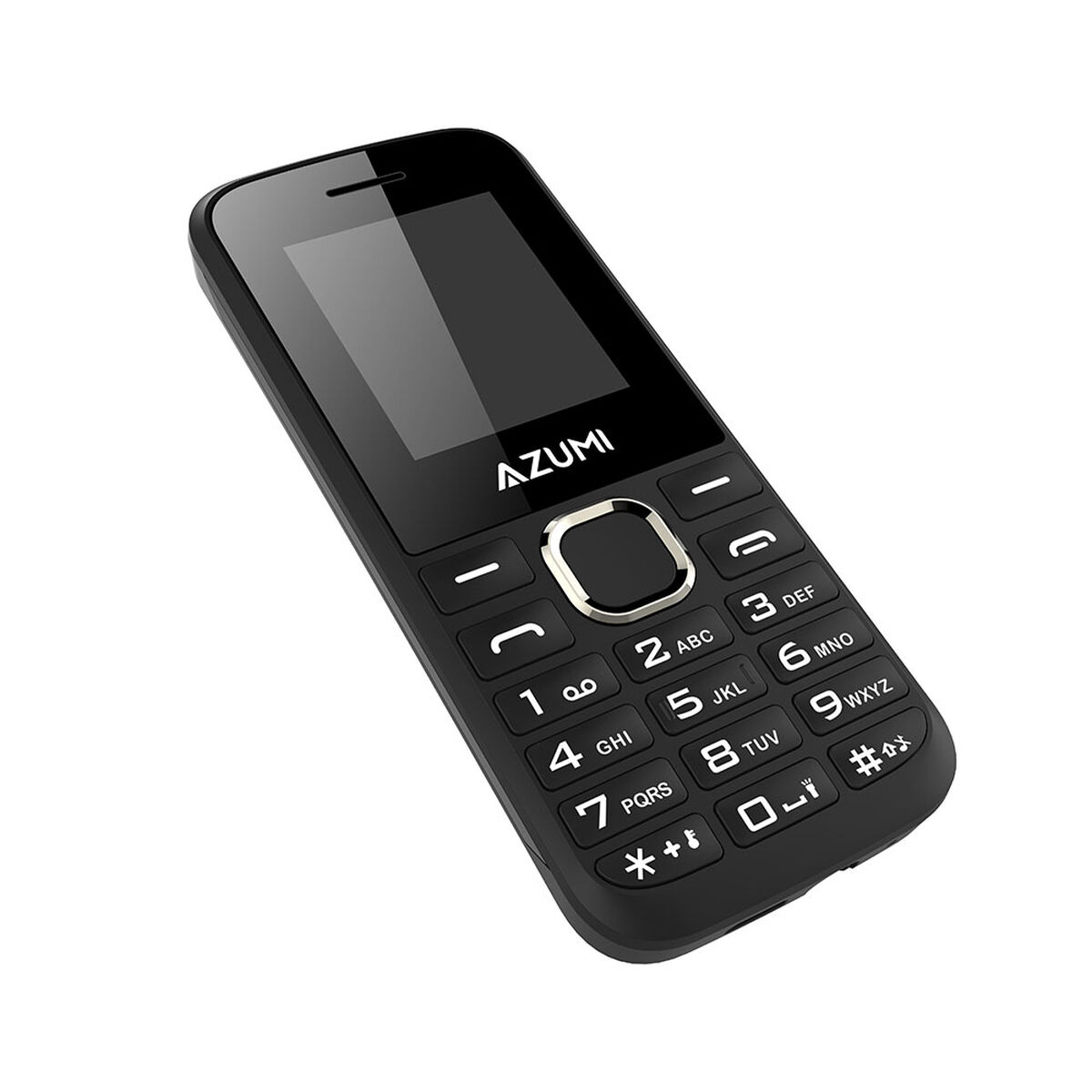 Celular Básico Azumi L4G 128MB 1,77" Negro Claro
