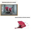 Coche Doble Duo Reclinable 6 Modos En 1 LuBabycas Gris