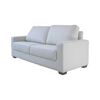 Sofá Cuero Yardas Argos Off White 2 Cuerpos
