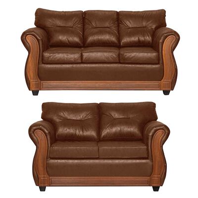 Juego de Living Black Factory Toronto 5 Cuerpos Terracota