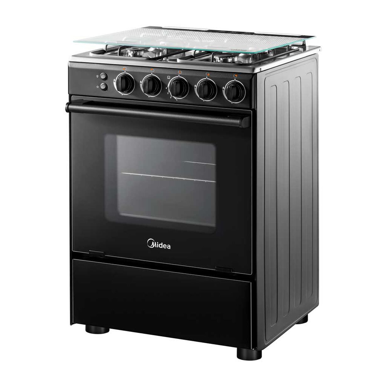 Cocina a Gas Midea MCG-4QSG24NSBK 4 Quemadores