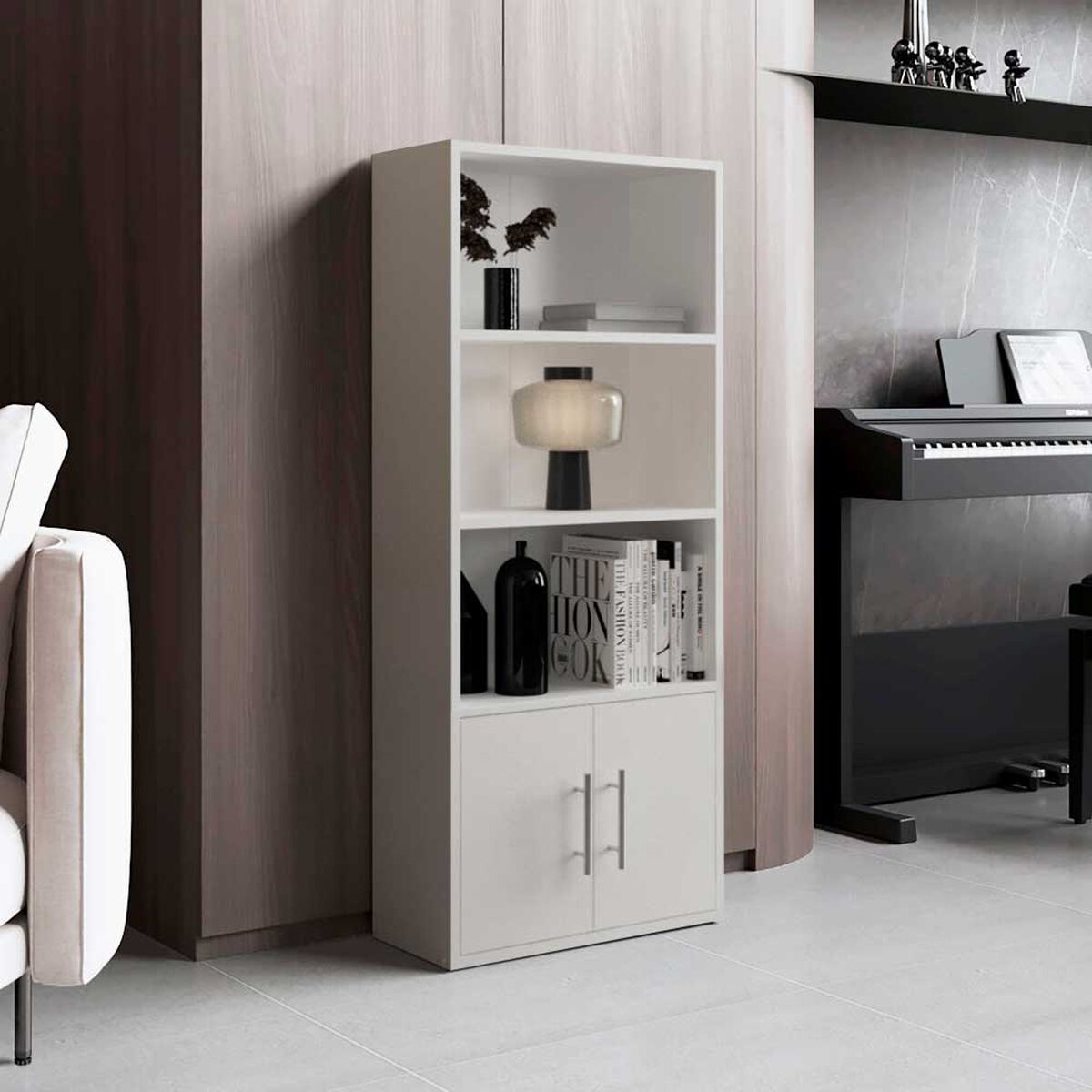 Biblioteca Tuhome Eco Joy Melamina Blanco&nbsp;