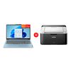 Combo Notebook Lenovo Ideapad Slim 3 Ryzen 5 8GB 512GB SSD 15,6" + Impresora Brother HL-1202 Láser B&N