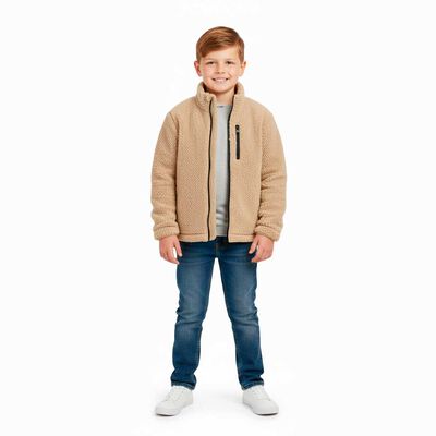 Imagen 1 del producto Polerón Chiporro Niño Chess Beige