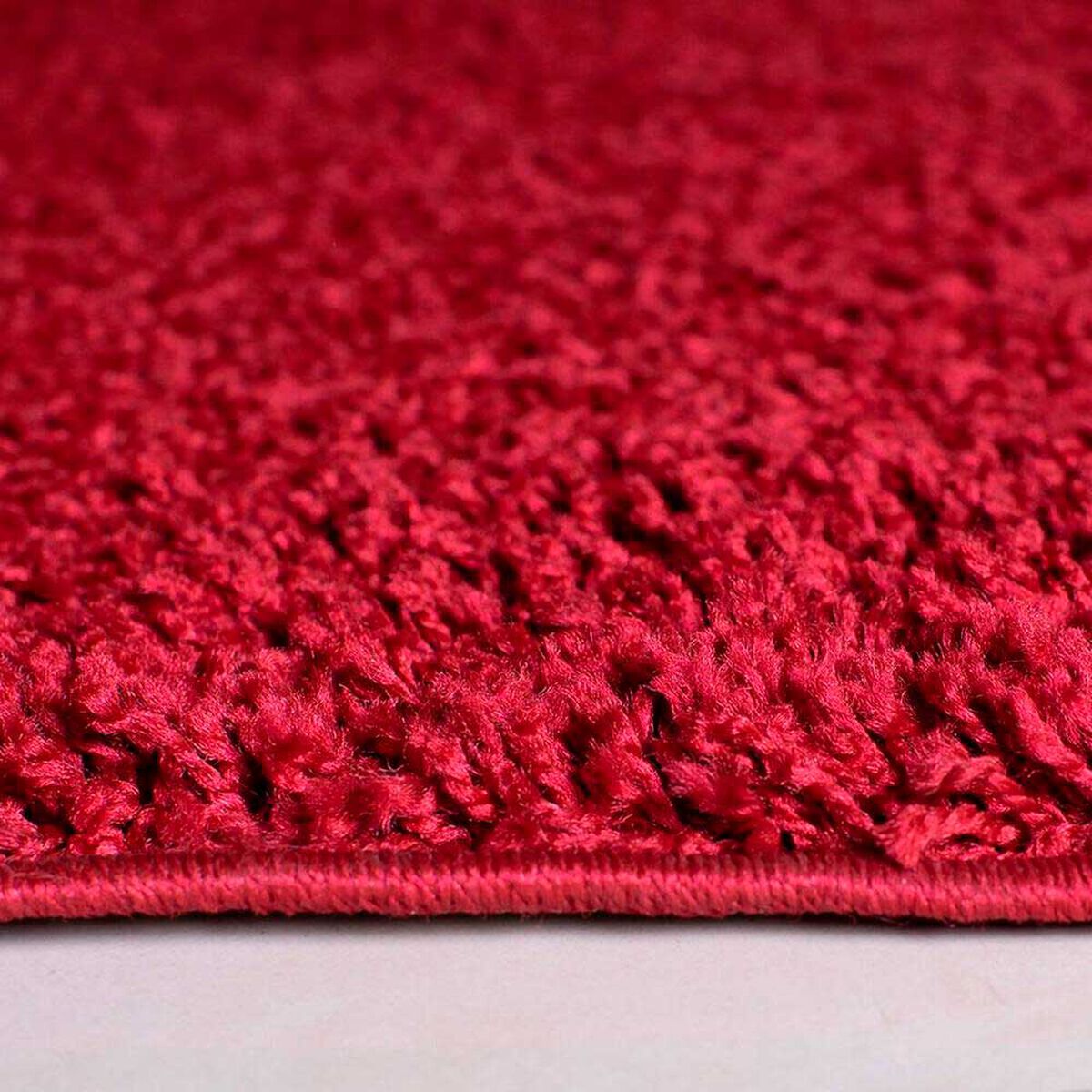 Alfombra Doral Shaggy 200 x 150 cm Rojo