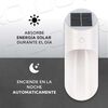 Aplique Led Solar Para Exterior Blanco Pro Outdoor