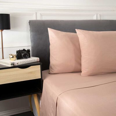 Imagen 2 del producto Juego de Sábanas Lisa Zibel 2 Plazas Terra