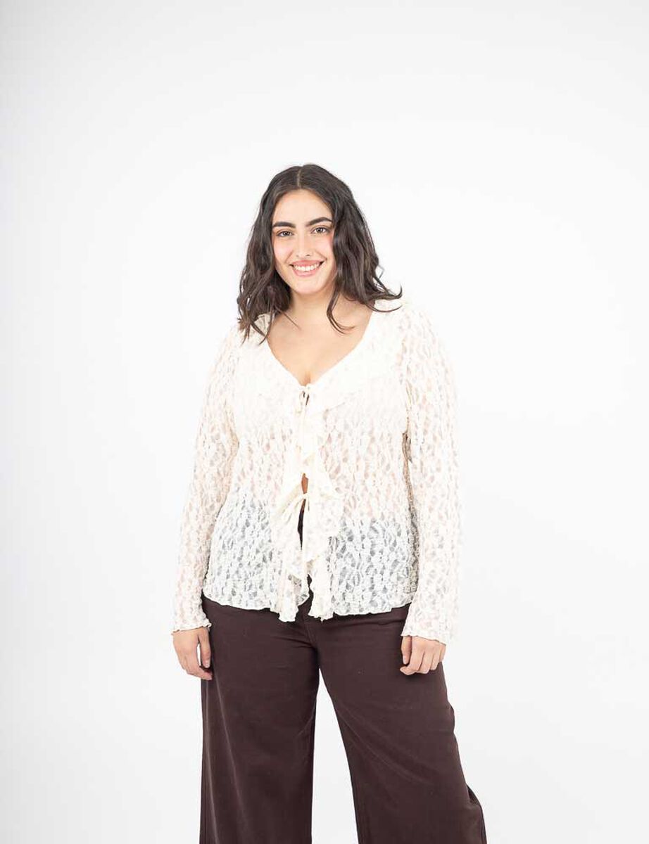 Blusa Manga Larga Mujer Extralindas