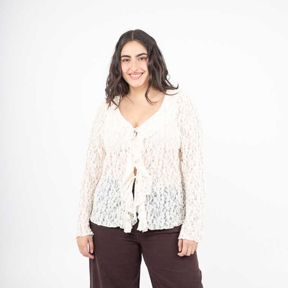 Blusa Manga Larga Mujer Extralindas