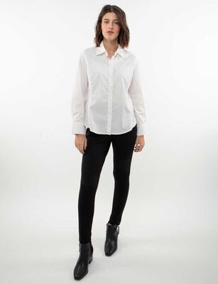 Imagen 2 del producto Blusa Manga Larga Mujer Zibel Blanco, Celeste, Rosado