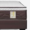 Cama Europea Rosen 1 Plaza New Style 4 Plus + Respaldo Rachel