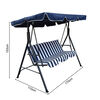 Sill&oacute;n Columpio de Terraza Casanova 3 Cuerpos Azul