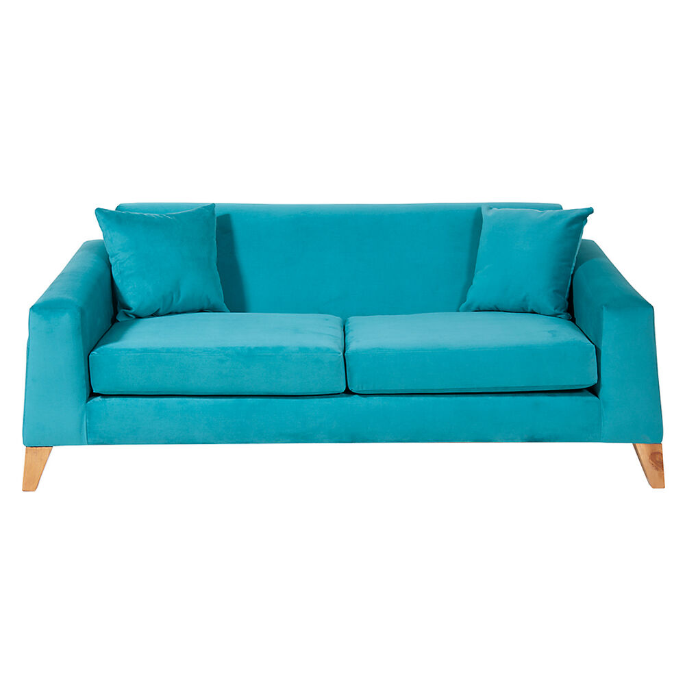 Sofá Barra Design Finland 3 Cuerpos Turquesa