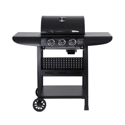 Parrilla a Gas American Grill 3 Quemadores Kansas Black