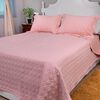 Quilt Doral King Rosa Pastel  Velvety