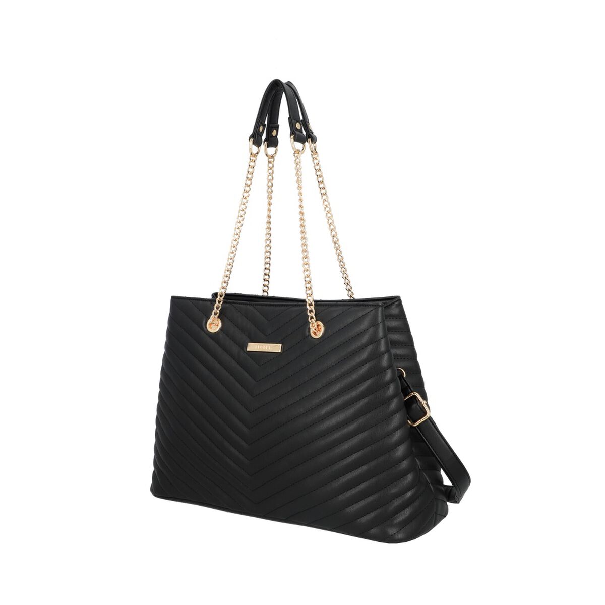 Cartera de hombro Secret Versalles FW25 L Negro