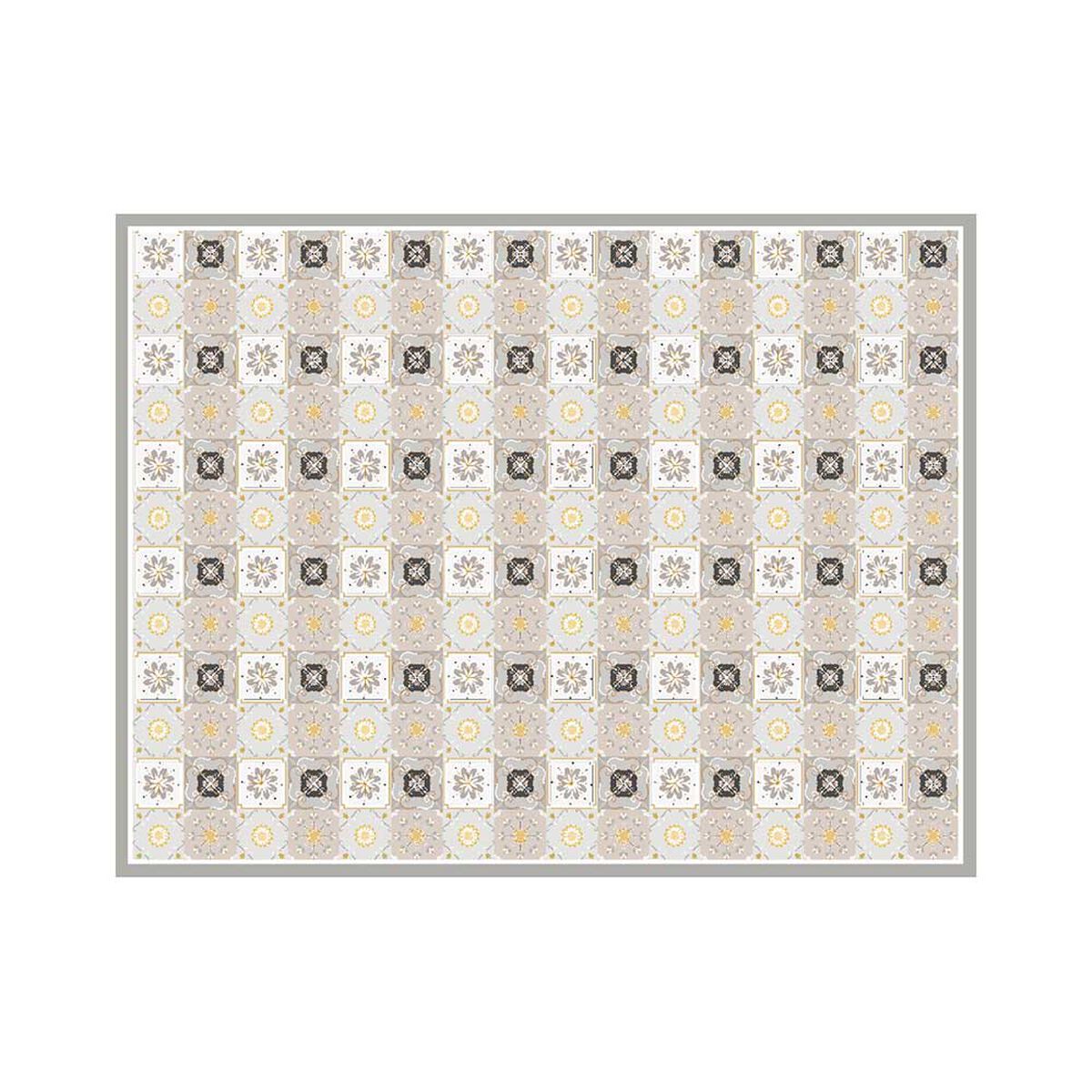 Alfombra Davanti Baldosa Clasica Amarilla 140 x180 Baldosa Clasica Amarilla