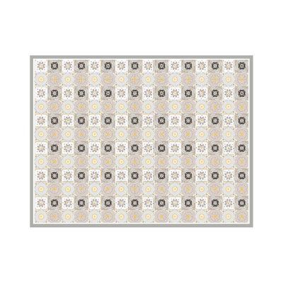 Alfombra Davanti Baldosa Clasica Amarilla 140 x180 Baldosa Clasica Amarilla