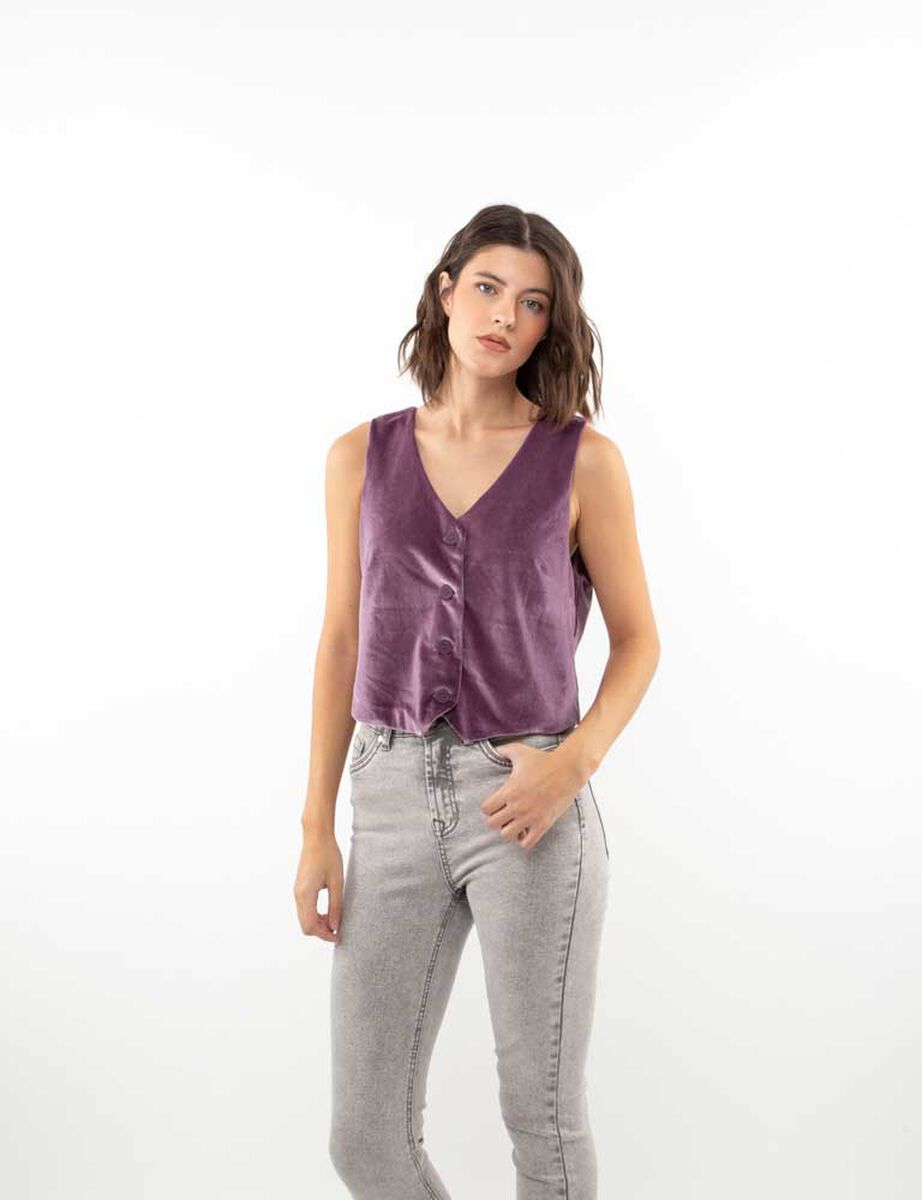 Blazer Gillette Terciopelo Plush Mujer Zibel