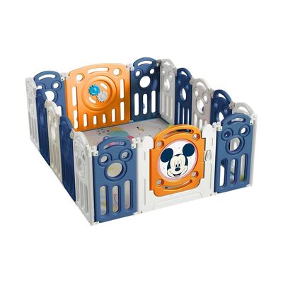 Corral 1.26*1.5m Naranjo con Alfombra Lubabycas