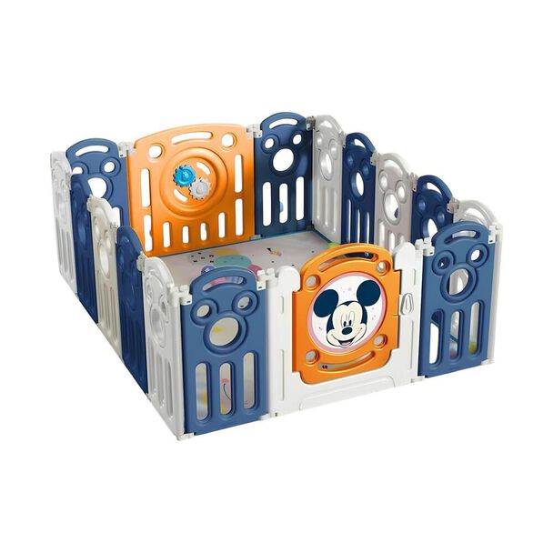 Corral 1.26*1.5m Naranjo con Alfombra Lubabycas