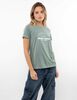 Polera Con Estampado Manga Corta Mujer Icono