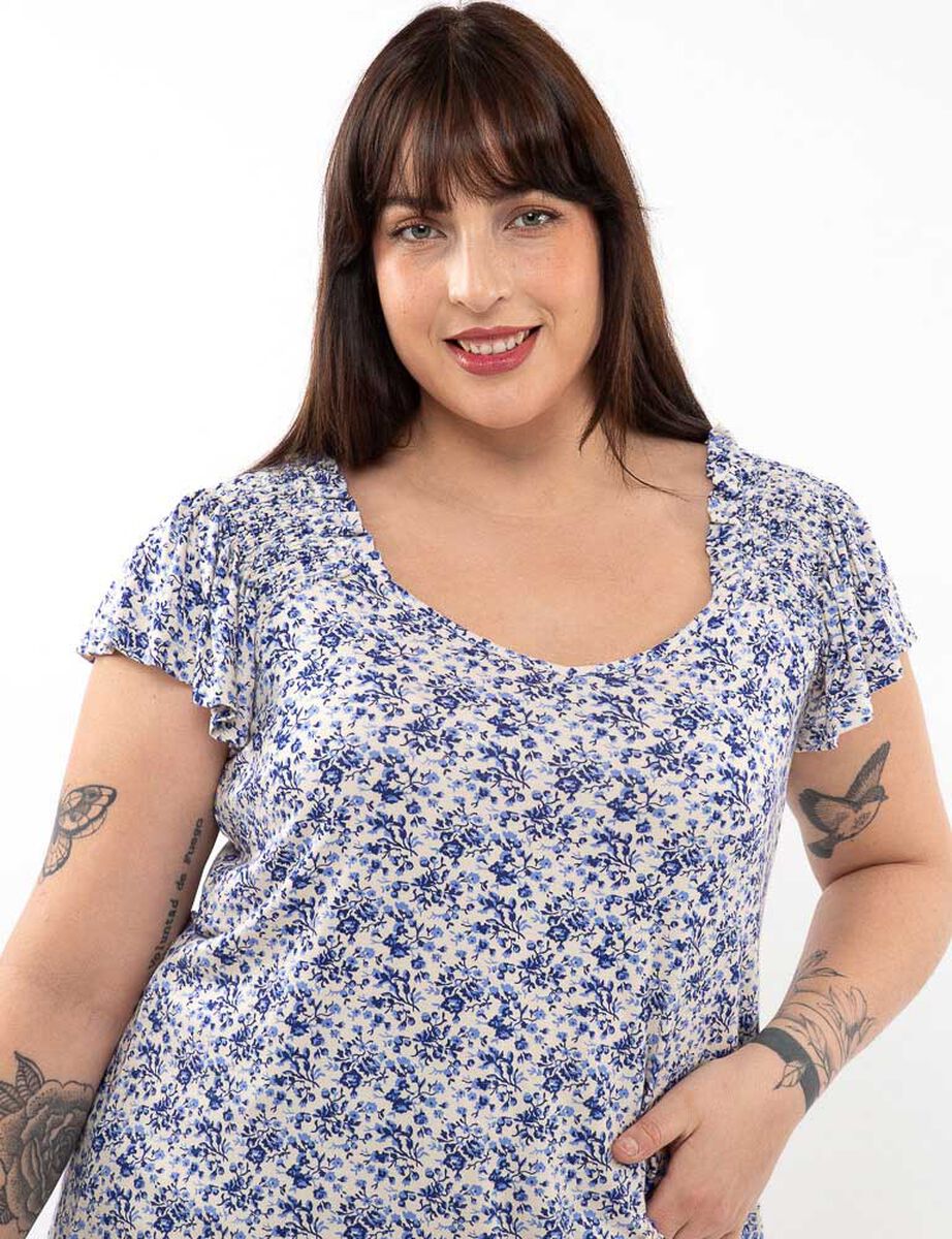 Polera Manga Corta Mujer Extralindas
