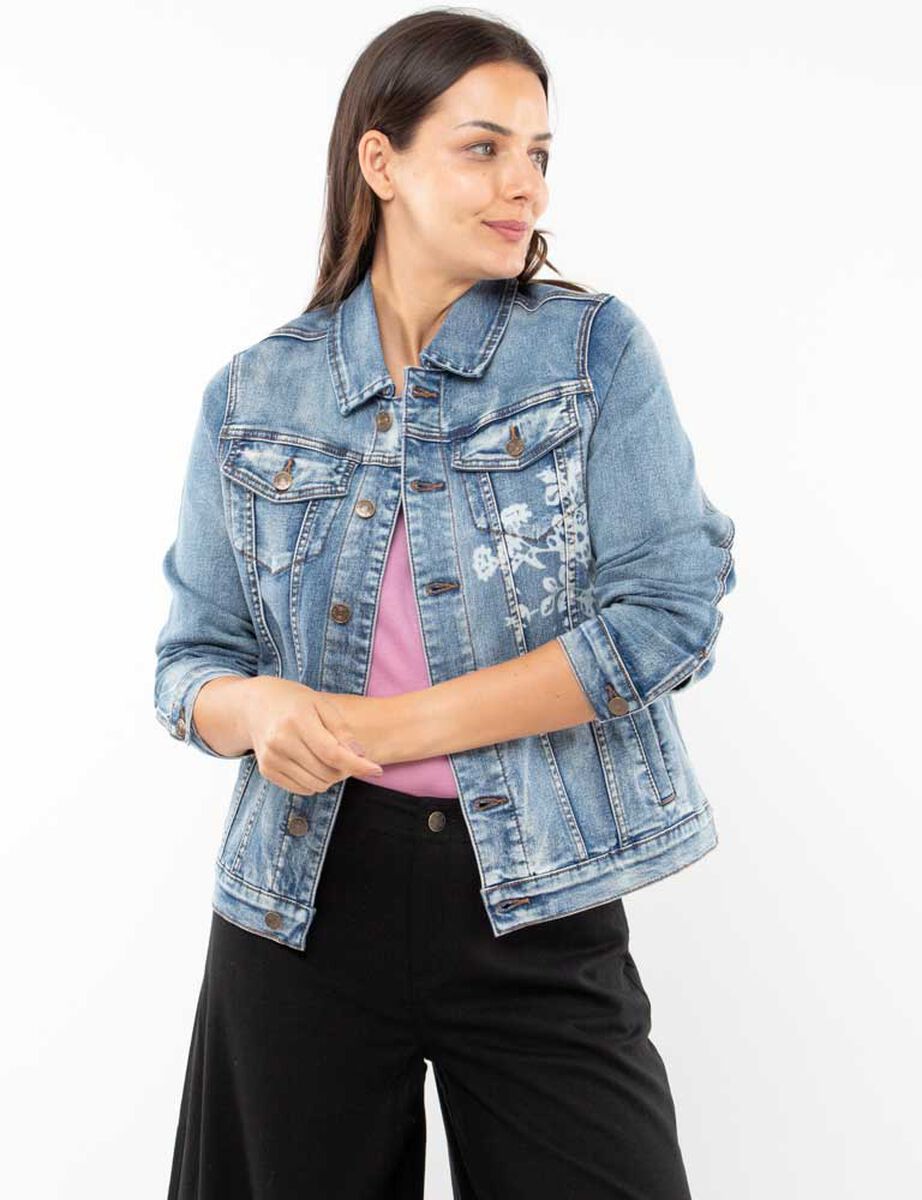 Chaqueta Denim Mujer Alma