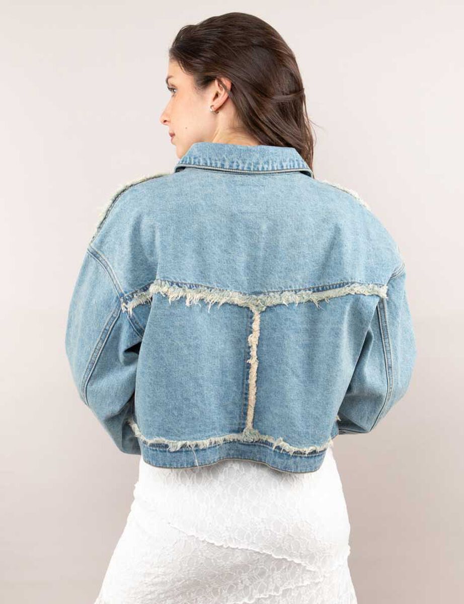 Chaqueta Denim Mujer Icono