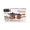 Batería Doral Montecarlo Acero Inoxidable 7 Piezas